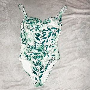 Oasis Green Joanne Twist Front Design Tummy Control One Piece Swimsuit 6